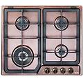 rof 46 pro linea country piano cottura a gas 4 fuochi griglie in ghisa bruciatore tripla corona 60