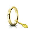 fede nuziale cerchi di luce 2 5 mm oro giallo con diamante
