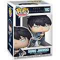 pop animation solo leveling sung jinwoo action figure da collezione