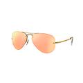 Rayban Rb3449 001 2y Gold Copper Mirror