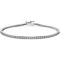bracciale tennis eternity diamanti creati in laboratorio 1 5 ct tw forma rotonda oro bianco 18 k xl