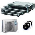condizionatore canalizzabile mini sky fdxm-f9 trial split 9000+12000+18000 btu inverter a++ esterna