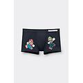 boxer cotone superior nintendo super mario e luigi uomo blu taglia 7