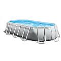 - piscina ovale con struttura 503x274xh122 cm prism frame intex26796