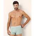 boxer in cotone elasticizzato new fashion color / verde salvia / 4 verde salvia