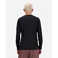 sport essential ls m maglia running uomo nero