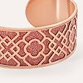 bangle lady shine acciaio rosa collezione lady shine rosa
