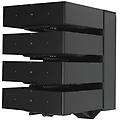 dock per 4 x sonos amp nero