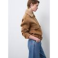 - giacca bomber marrone regular fit donna marrone beige taglia xs/s