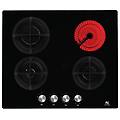 mkmc 603c101-pr c bk – piano cottura a gas da incasso 60 cm 3 fuochi griglie in ghisa accensione