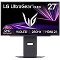 LG monitor gaming ultragear oled 27 serie gx700a qhd 280hz 0 03ms (gtg) hdr true black 500 27gx700a-b