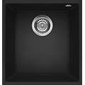 lgq10040bso quadra 100 lavello granitek 1 vasca 41 cm nero
