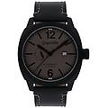 - g16-007 orologio da uomo cinturino in pelle colore nero