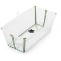 flexi bath vaschetta transparent green
