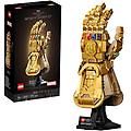 super heroes marvel 76191 guanto dell'infinito di thanos modello da costruzione avengers da c