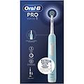 oral b spazzolino elettrico ricaricabile series 1 blu con timer e 2 testine