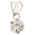 ciondolo donna punto luce oro bianco 803321717212