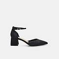 décolleté da donna con tacco 5 5 cm nero