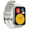 smartwatch fit tracker 100 silver con funzione chiamata wireless e display amoled 1. 74'' ip67
