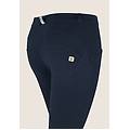 pantaloni push up wr. up 7/8 superskinny cotone organico dark sapphire donna large