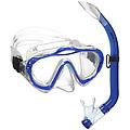 - combo sharky trasparente blu