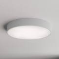 plafoniera cleo 500 grigio sensore ip54 ø 50 cm metallo