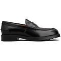 leather loafers
