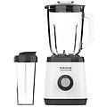 frullatore da tavolo optima go 1500 1 5l 1500w tritaghiaccio acciaio inossidabile nero bianco