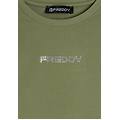 body scollo quadrato in jersey decorato da strass olivine donna extra large