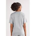 maglia manica corta in elevated cotton donna grigio taglia l