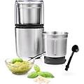macina secco e umido 2 lame in acciao inox
