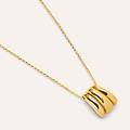 collana silver collection argento dorato collezione silver collection giallo
