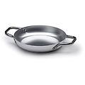tegame in alluminio con due maniglie in acciaio inox spessore 3 mm diam. 40cm