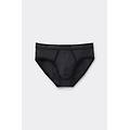 slip uomo in cotone superior con logo uomo nero taglia 6