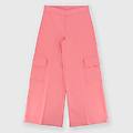 pantalone in felpa da bambina rosa taglia 6