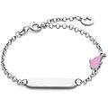 bracciale con targa bambino argento 925 gioiello kids bra 257