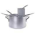 cuocipasta alto con 4 spicchi in alluminio spessore 3 mm diam. 36cm