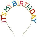 - talking tables cerchietto it's my birthday per adulto
