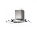 cappa decorativa gamma 600 60cm acciaio inox/vetro