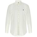 camicia ricamo logo