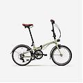 bici pieghevole fold 500 verde