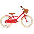 classic 18 pollici rosso – bicicletta per bambini con cestino