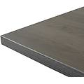 milanihome. it tavolo da pranzo allungabile di design cm 90 l x 160 p x 75 hdi antracite 160 x 75 x