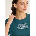 t-shirt comfort training con dettagli glitter mediterranea donna extra small