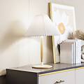 lampada da tavolo ellorin bianco legno ø 37 cm e27