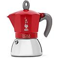 moka induction 6 tazze rosso