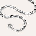 bracciale catena gentleman argento rodiato collezione gentleman bianco