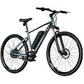 bicicletta elettrica mtb 27 5 alluminio 55 km autonomia cambio shimano 21v freno a doppio disco