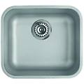 space 450 r50 lic450sacpun â? lavello sottotop 1 vasca acciaio inox satinato 49x44 cm sottotop