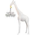 giraffe in love xl outdoor lampada in fibra di vetro